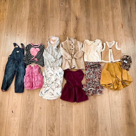 GIRLS PREPPY AND STYLISH FALL CLOTHING BUNDLE SIZE 3T - Picture 1 of 10